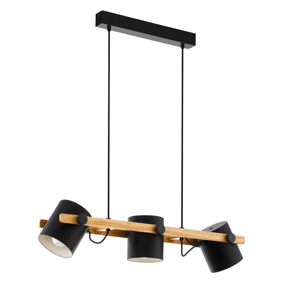 Candeeiro Suspenso de Teto E27 Eglo Hornwood