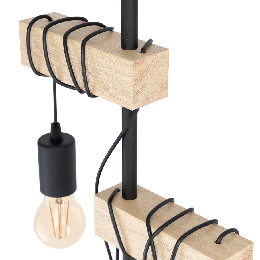 Candeeiro de Pé E27 Eglo Townshend 60W