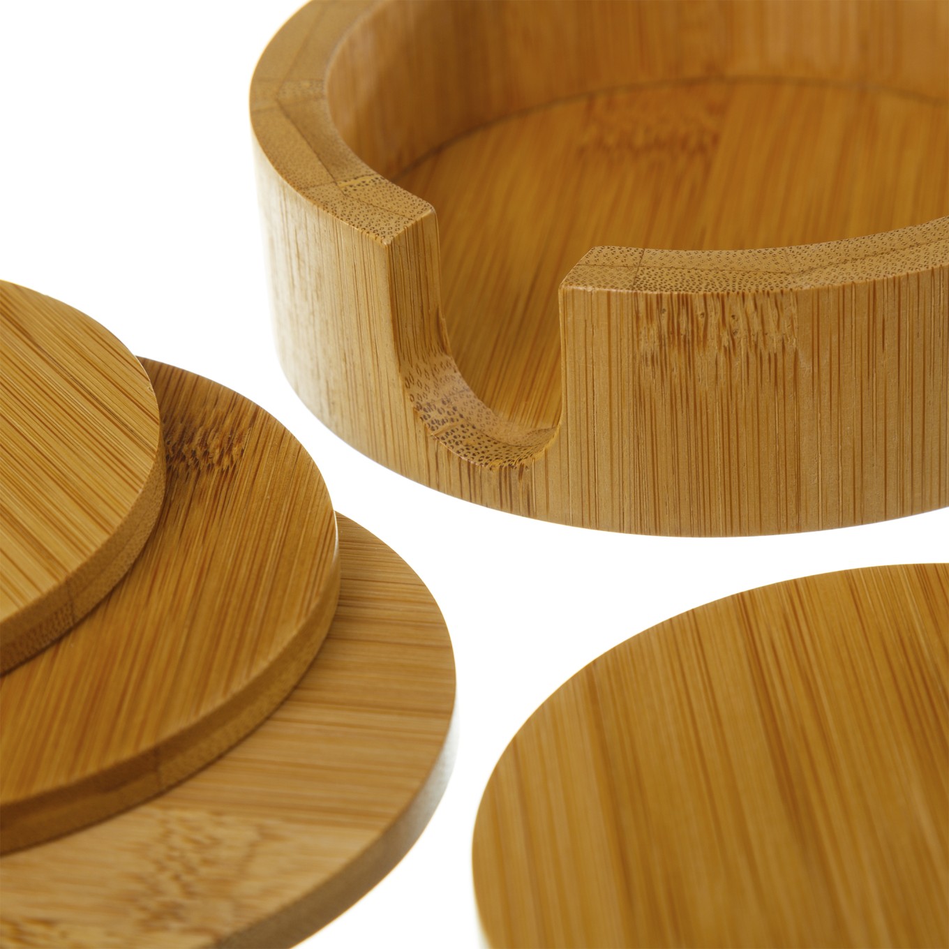 Bases para Copos Bambu