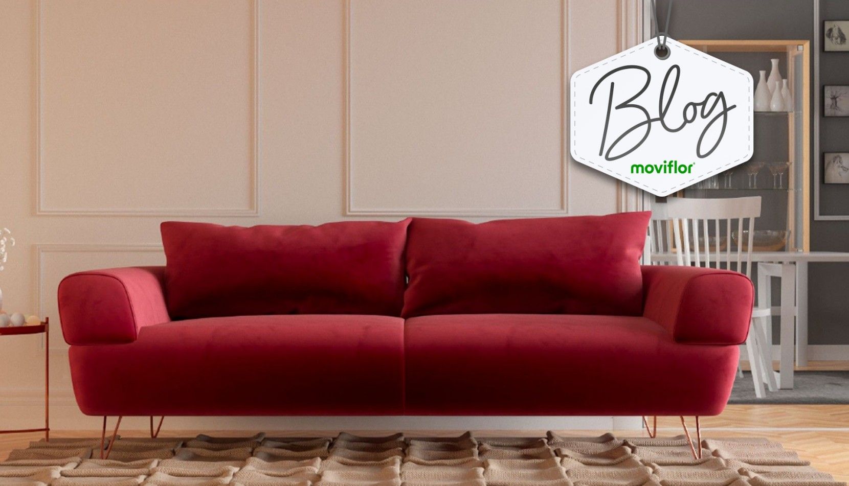 Inspiraes Moviflor: como usar o vermelho na decorao da casa