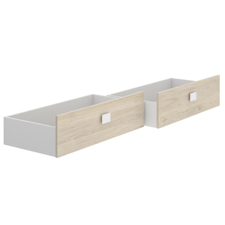 Conjunto 2 Gavetões para Cama Dina
