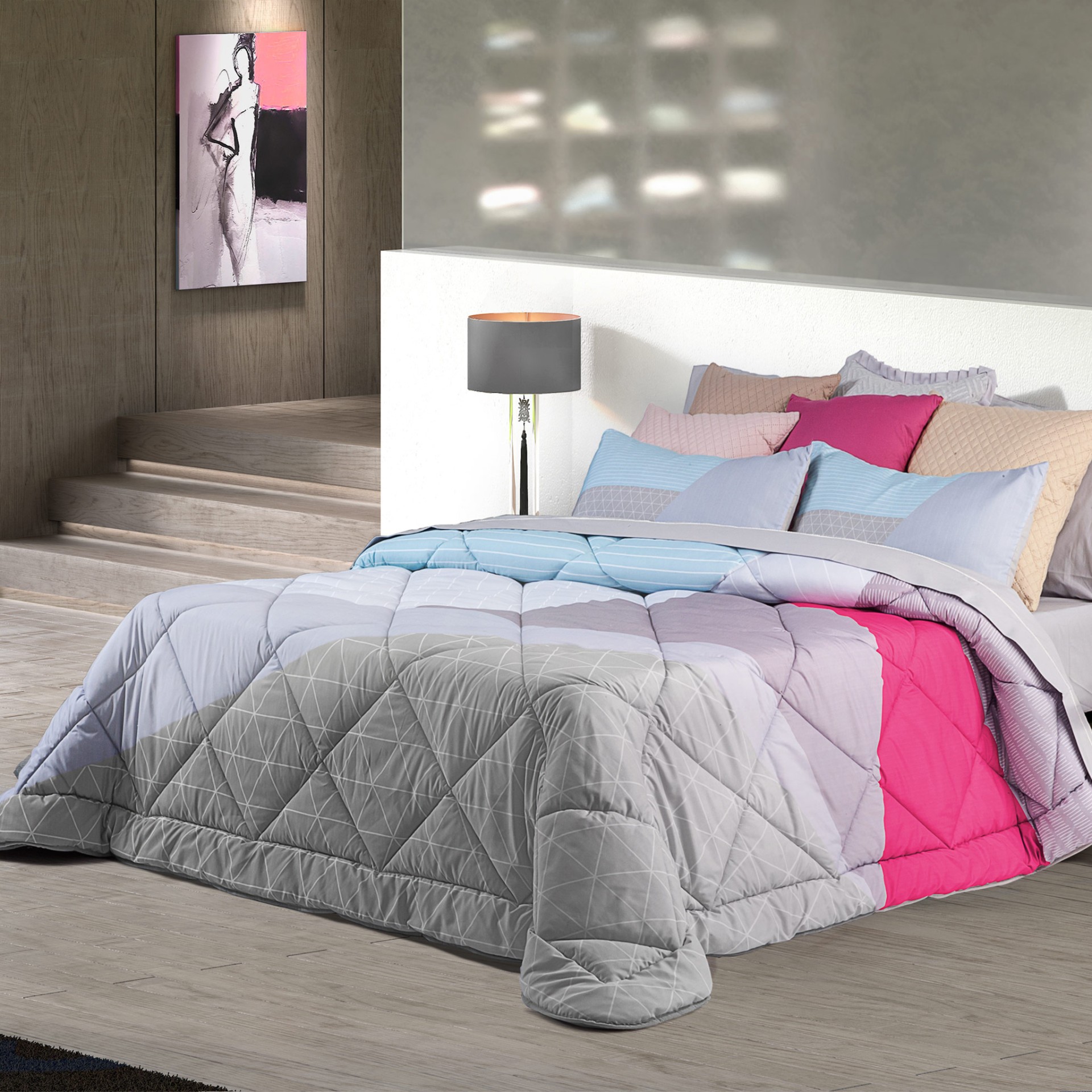 Comforter Equil�brio - Cama Casal