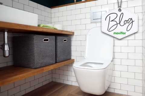 6 ideias de arrumação para ganhar espaço numa casa de banho pequena