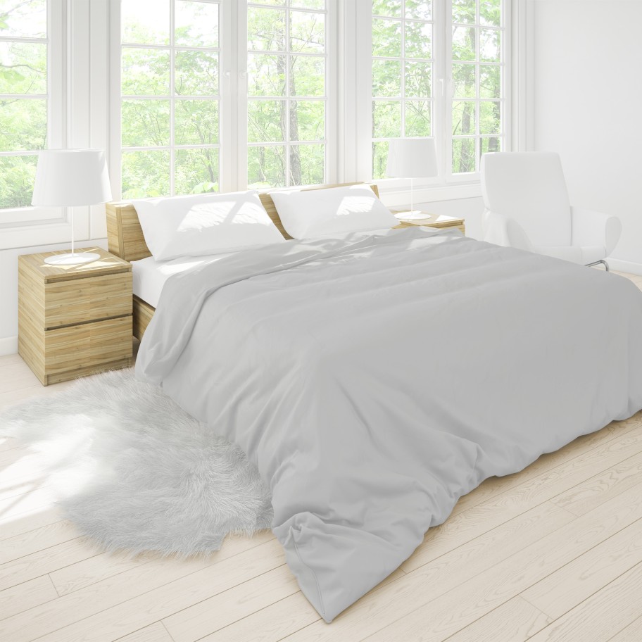 Capa de Edred�o Square + Fronhas - Cama Casal 140/160