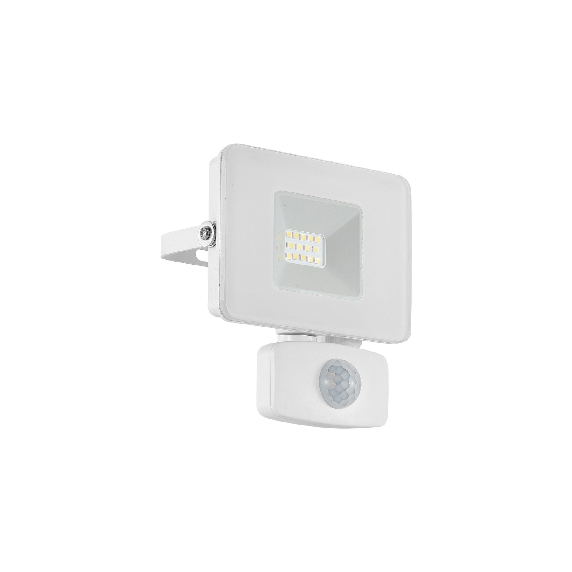Projetor Exterior LED Eglo com Sensor Faedo 3 10W 5000K