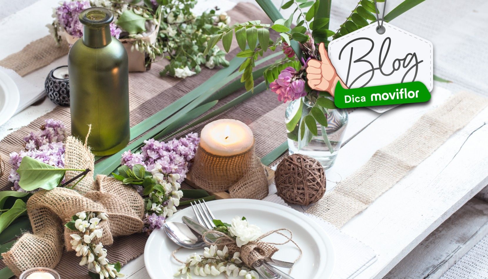 4 dicas Moviflor para decorar a sua Mesa da Pscoa