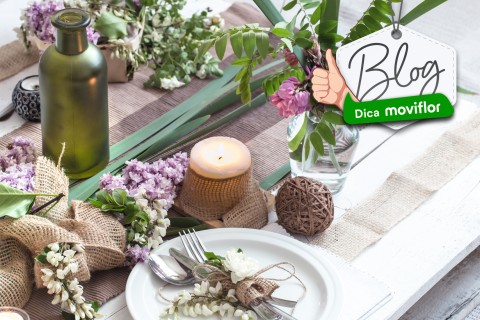 4 dicas Moviflor para decorar a sua Mesa da Páscoa
