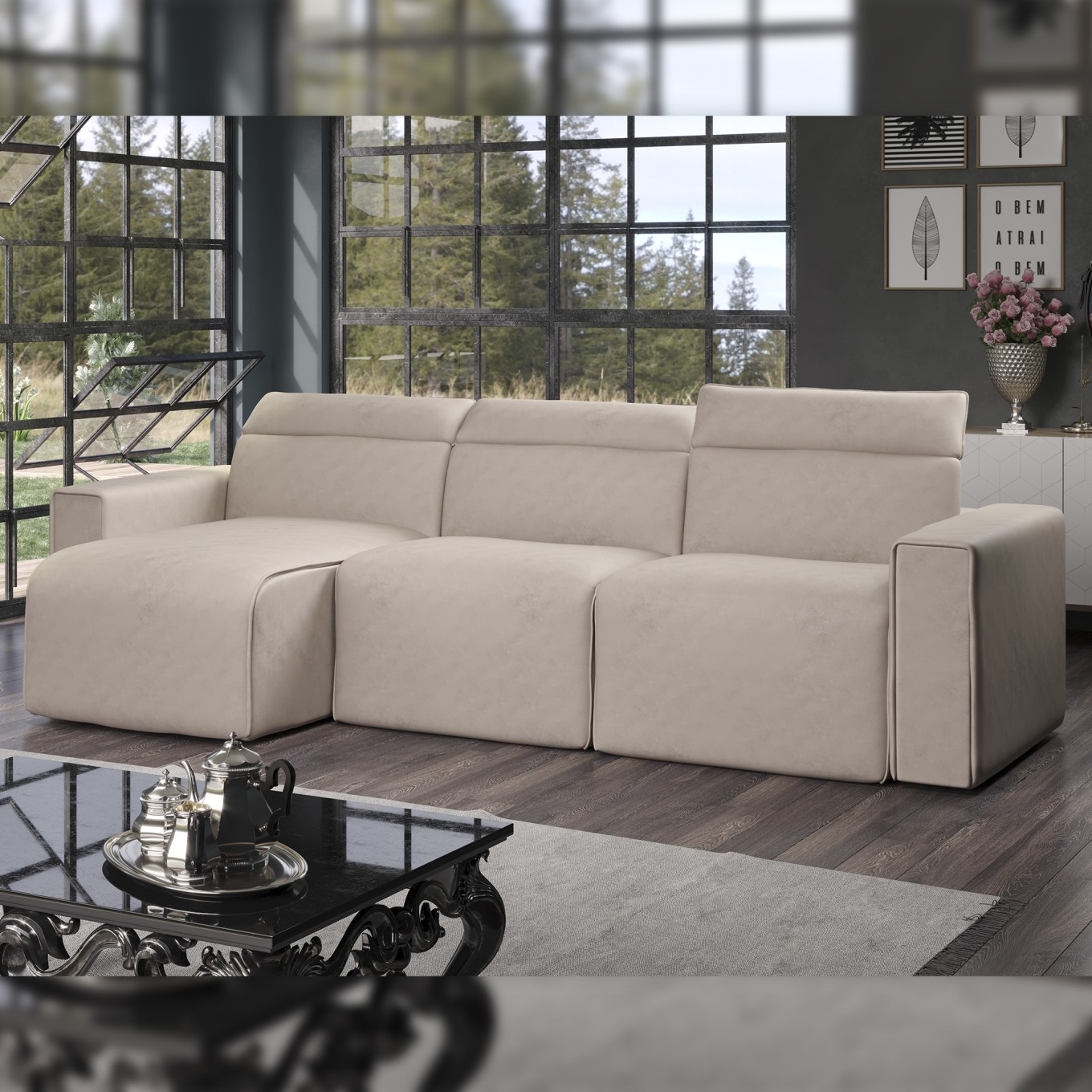 Chaise Longue Nevada Esquerda