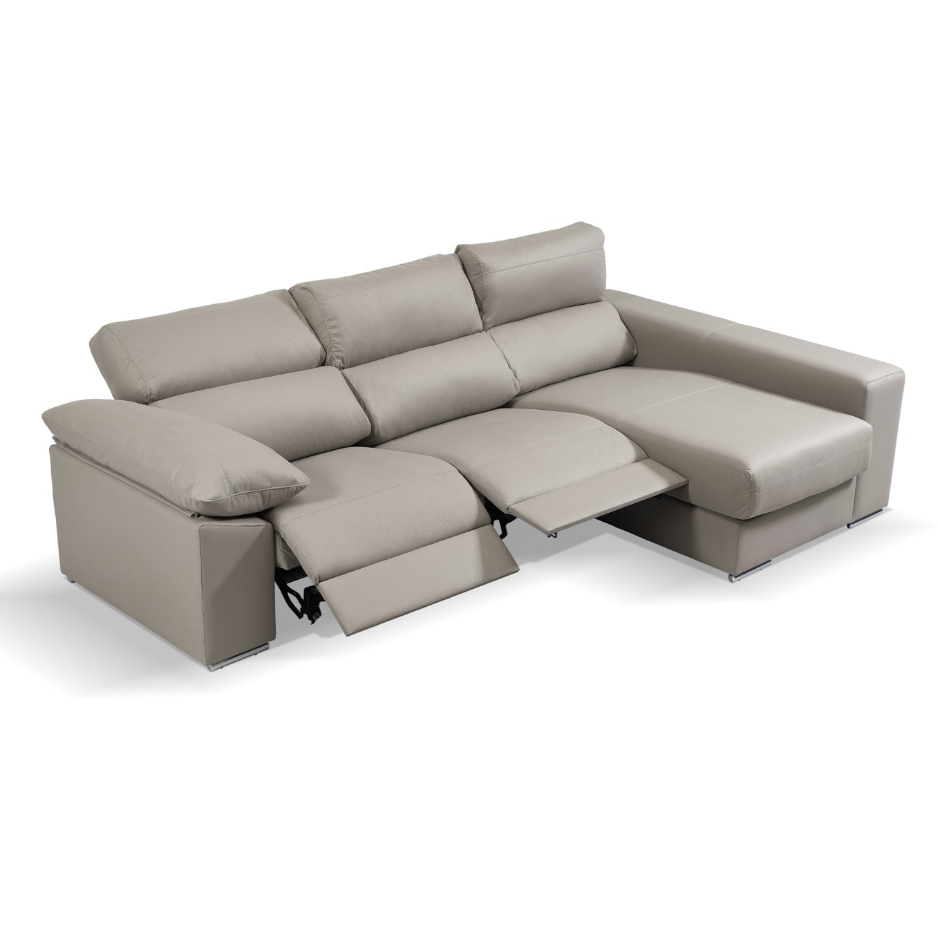 Chaise Longue com Relax Kabir Direita