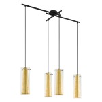 Candeeiro Suspenso de Teto 4xE27 Eglo Pinto Gold HL/4