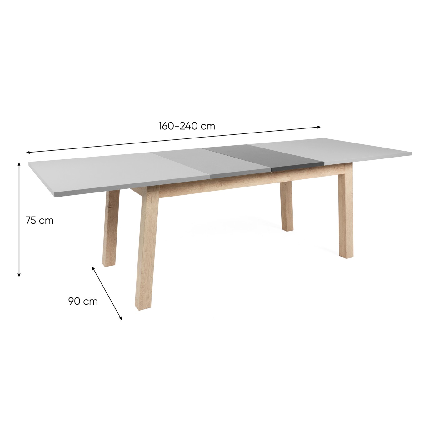 Mesa Retangular Extens�vel Epik