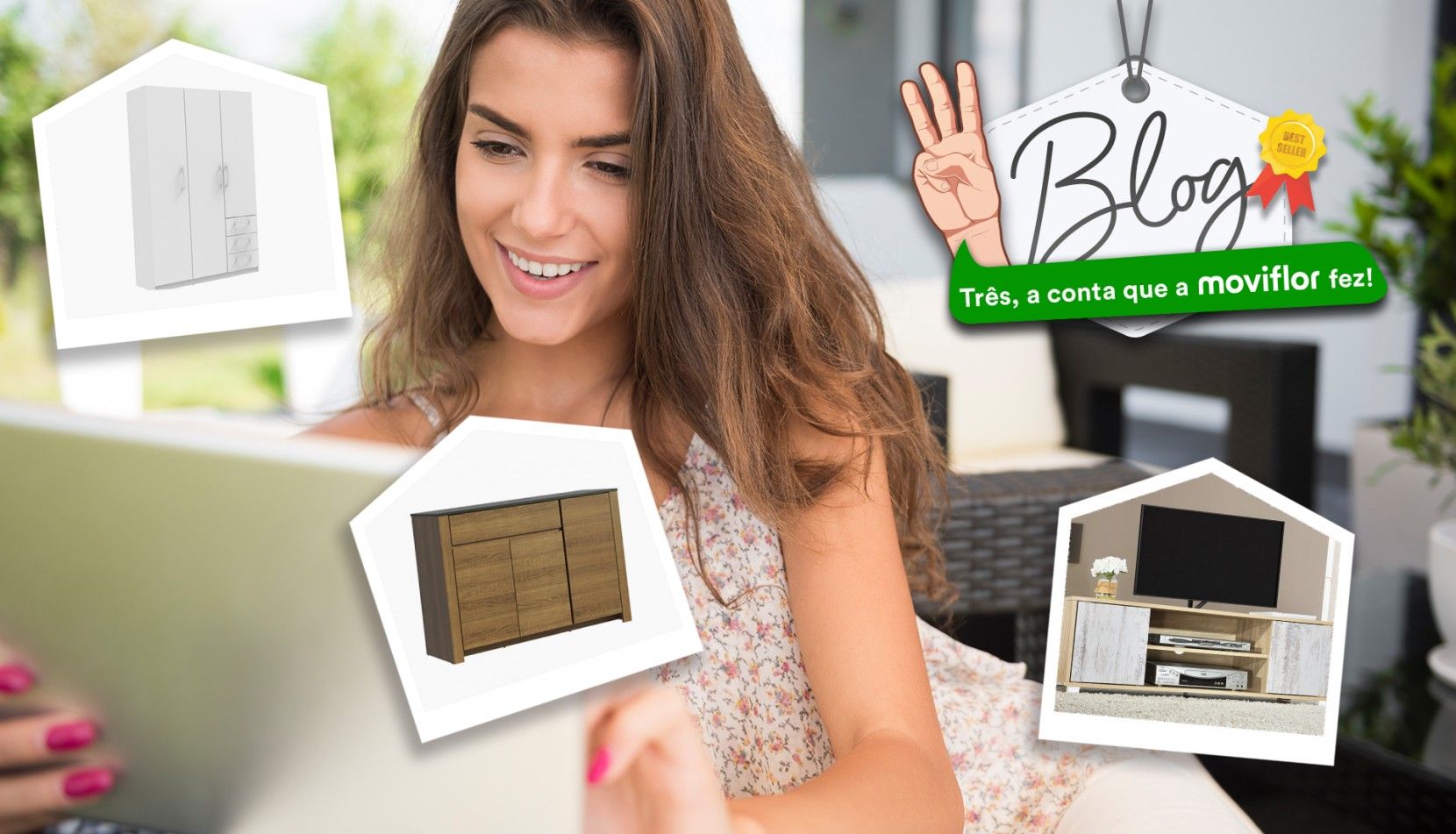 Os 3 mais vendidos na Moviflor Online no primeiro semestre de 2021