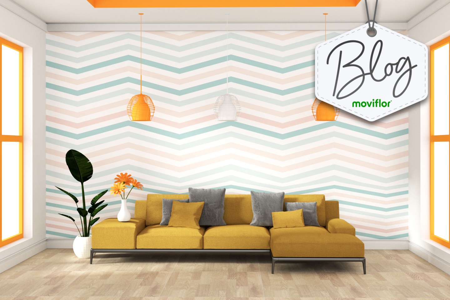Saiba como transformar a decoração usando papel de parede
