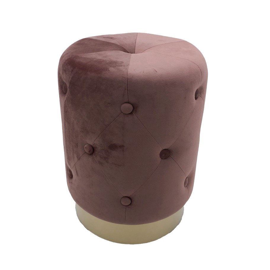 Pouf Redondo Capitoné