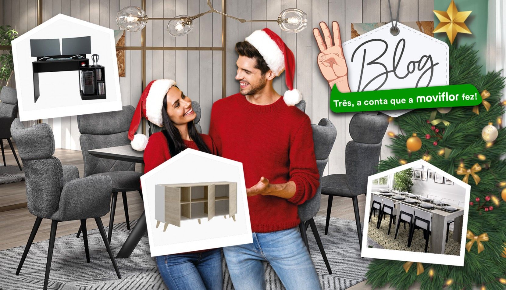 3 sugestes de mveis baratos para oferecer este Natal