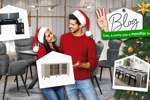 3 sugestões de móveis baratos para oferecer este Natal