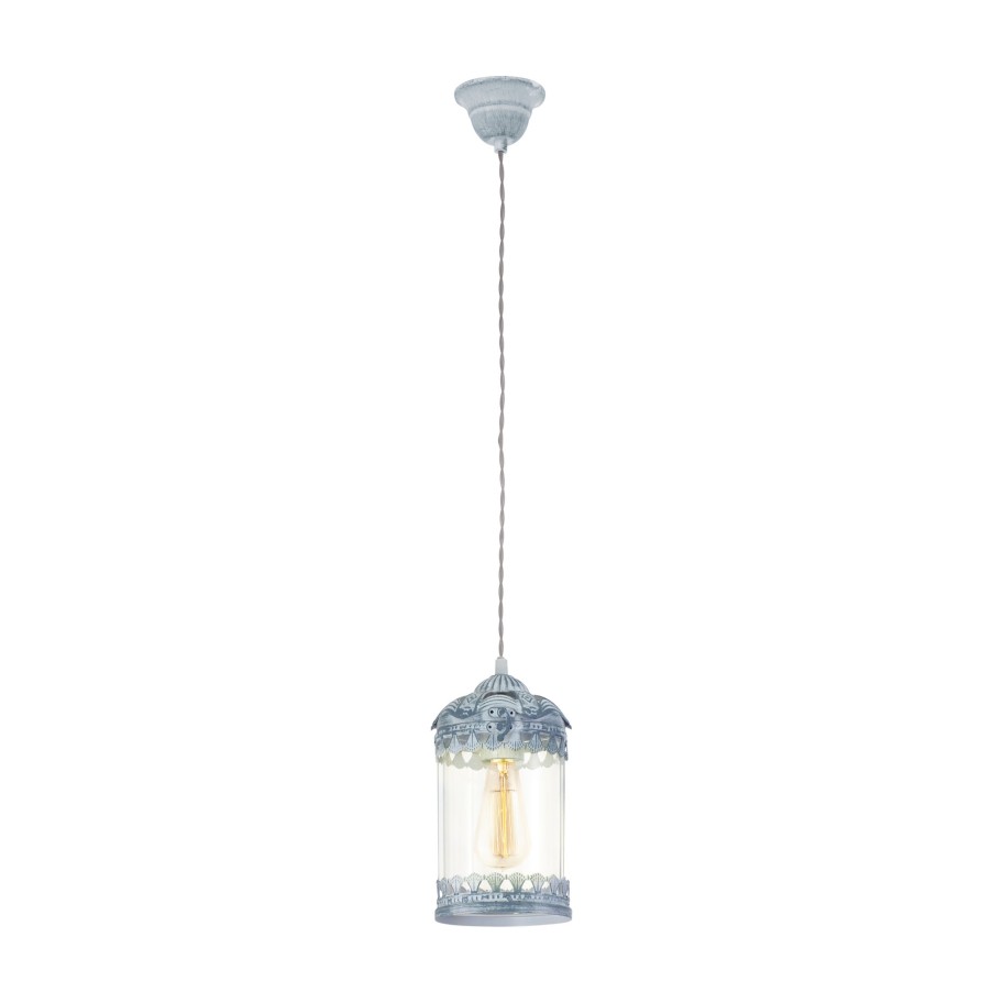 Candeeiro Suspenso de Teto E27 Eglo Vintage Langham HL/1