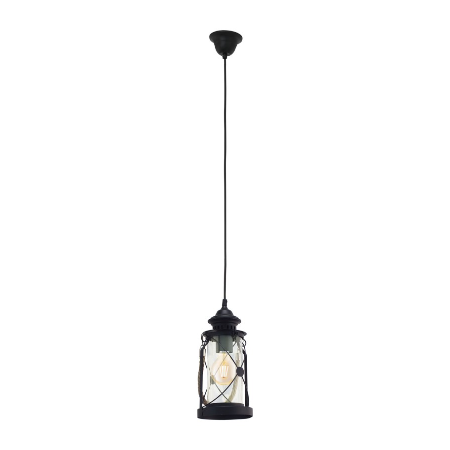 Candeeiro Suspenso de Teto E27 Eglo Vintage Bradford HL/1
