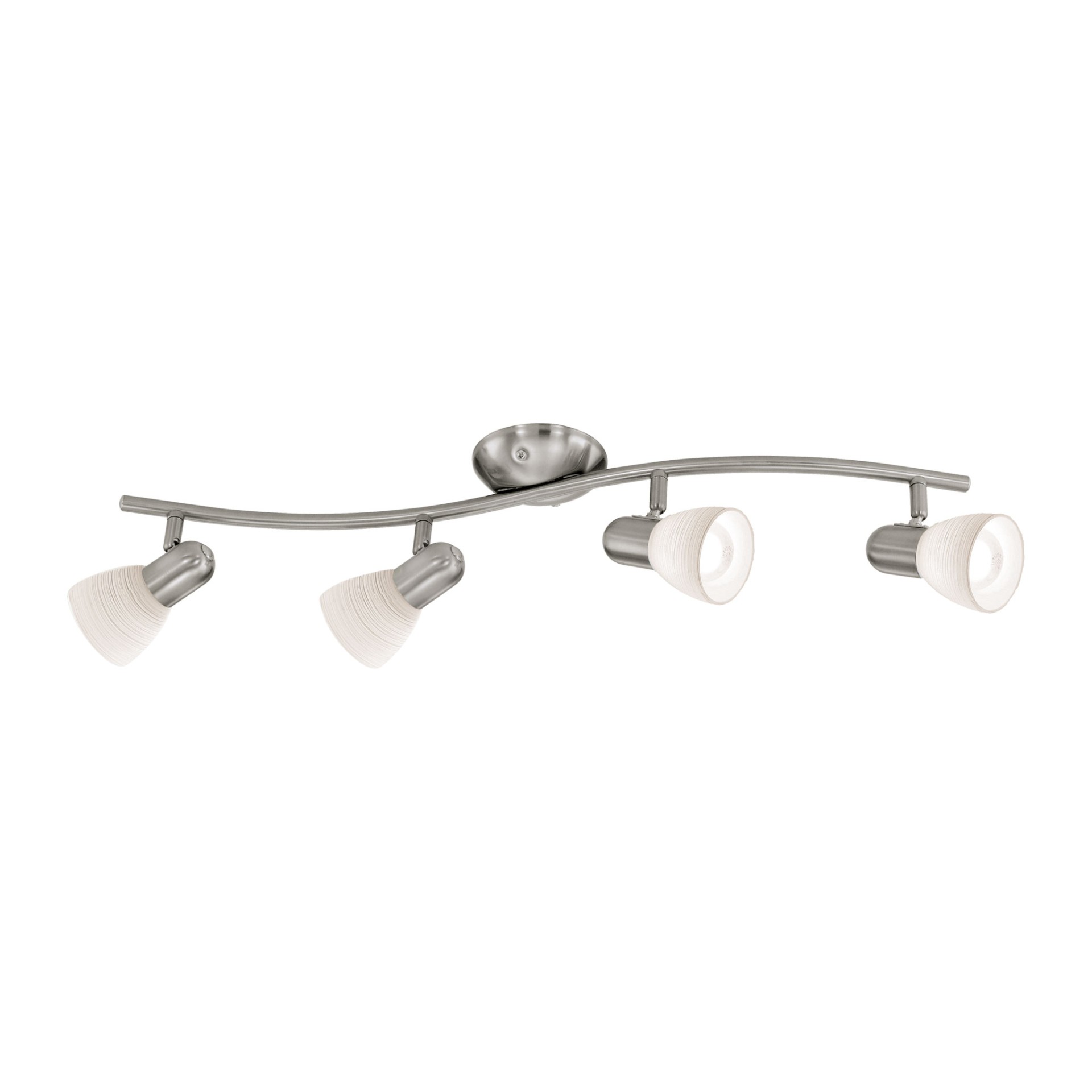 R�gua de Ilumina��o com Focos Eglo Dakar 1 4x40W