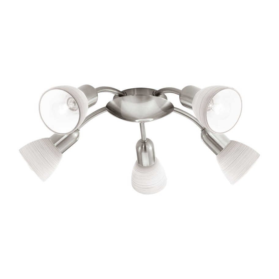Plafon de Teto com 5 Focos 40W Eglo Dakar 1