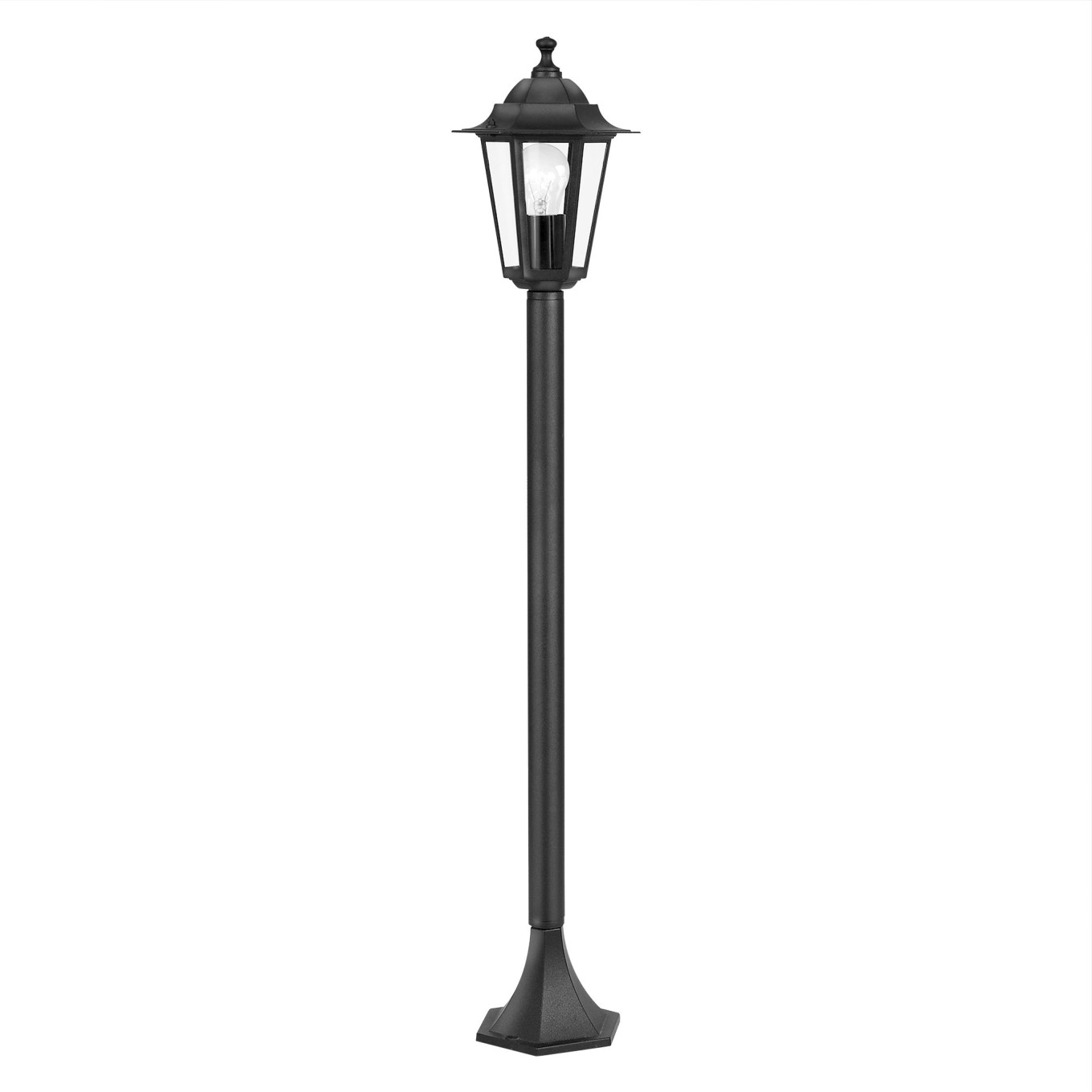 Coluna de Exterior Poste Balizador E27 60W Eglo Lanterna 4