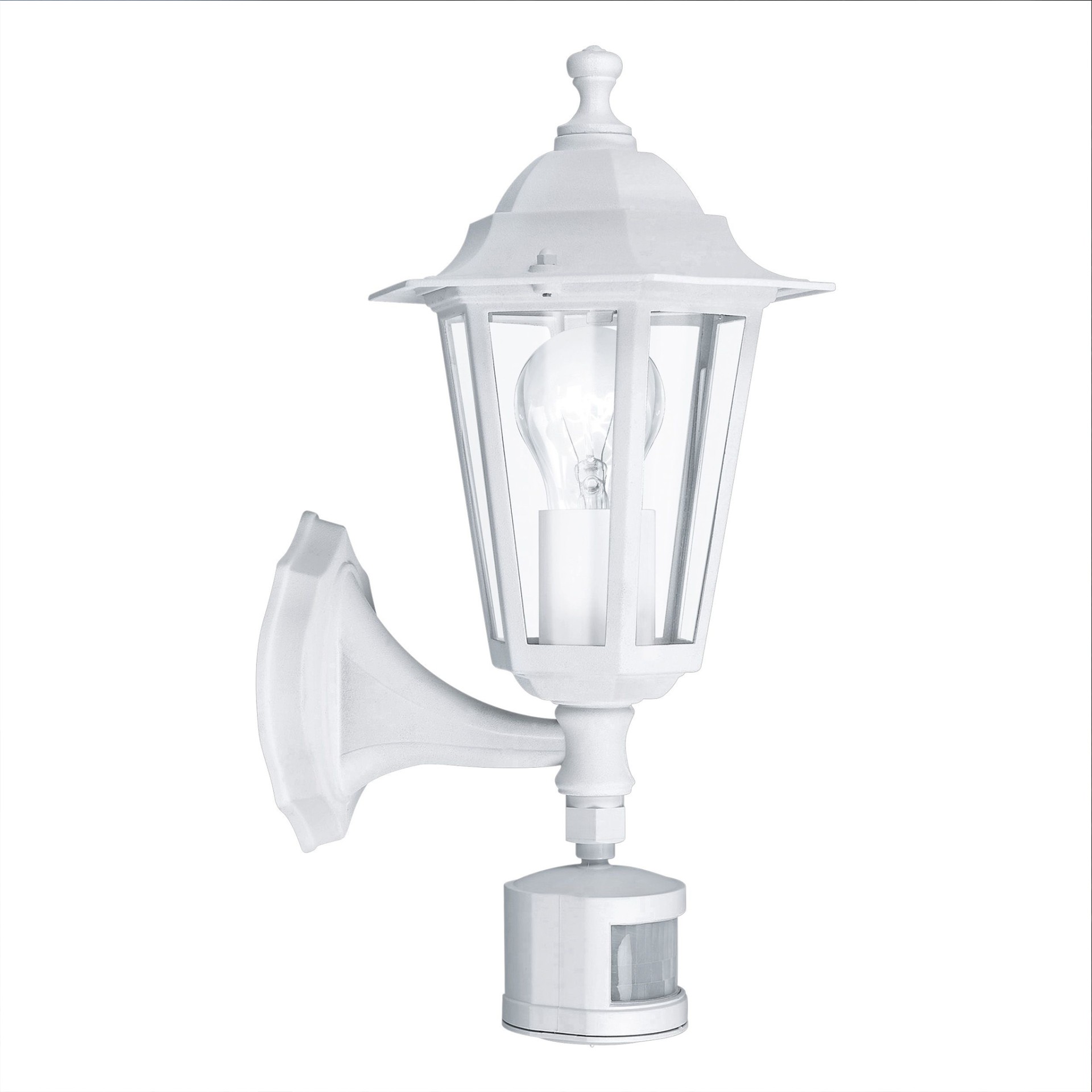 Aplique de Parede Exterior Ascendente com Sensor E27 Eglo Lanterna 5