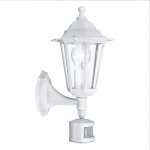 Aplique de Parede Exterior Ascendente com Sensor E27 Eglo Lanterna 5