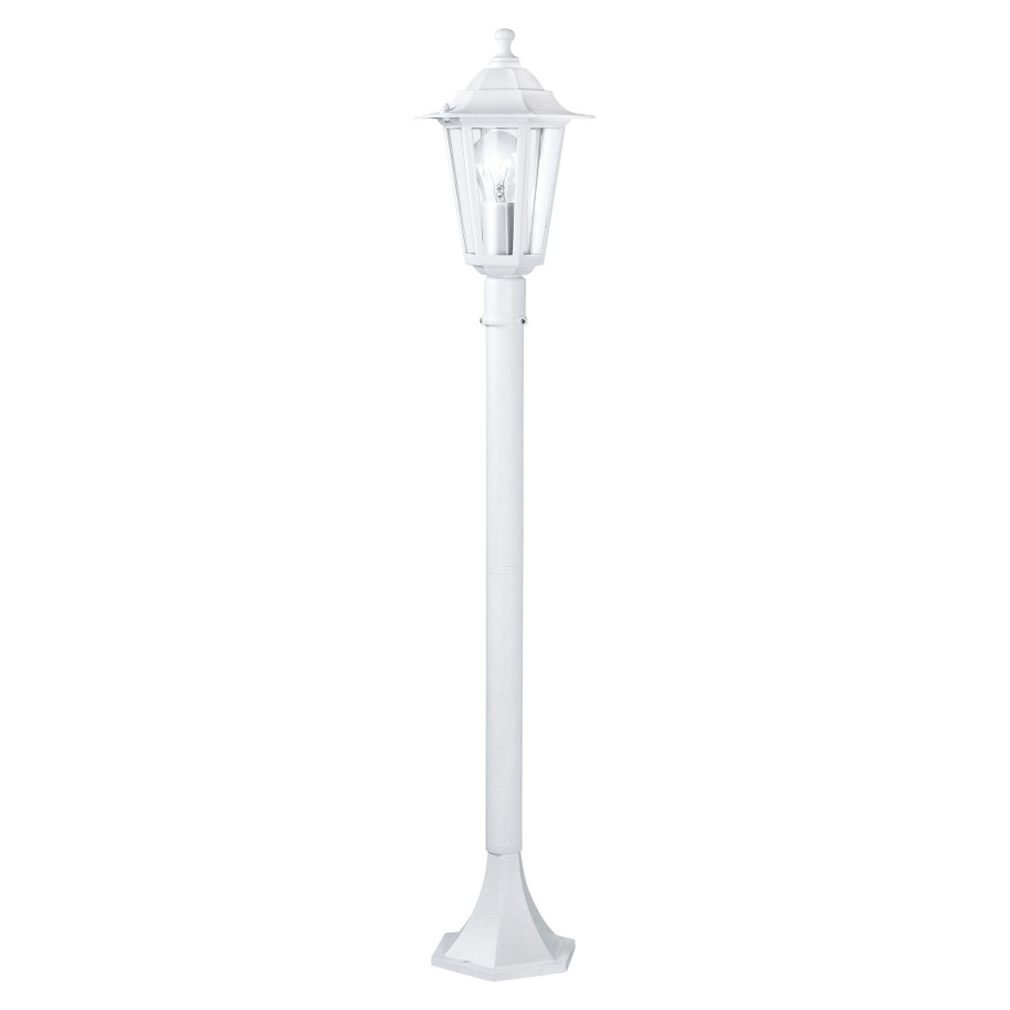 Candeeiro de Pé Exterior Poste E27 60W Eglo Lanterna 5