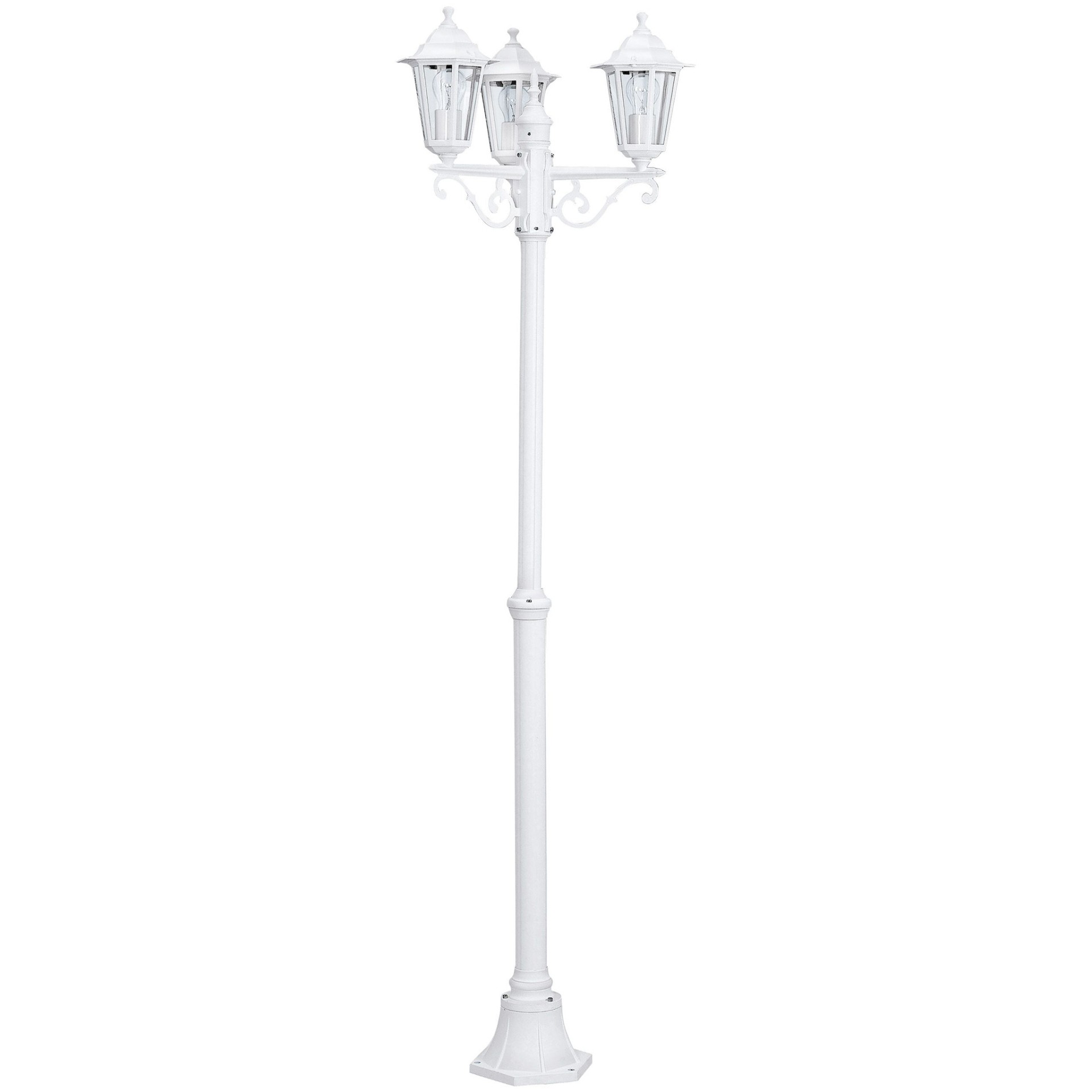 Candeeiro de P� de Exterior Poste 3xE27 60W Eglo Lanterna 5