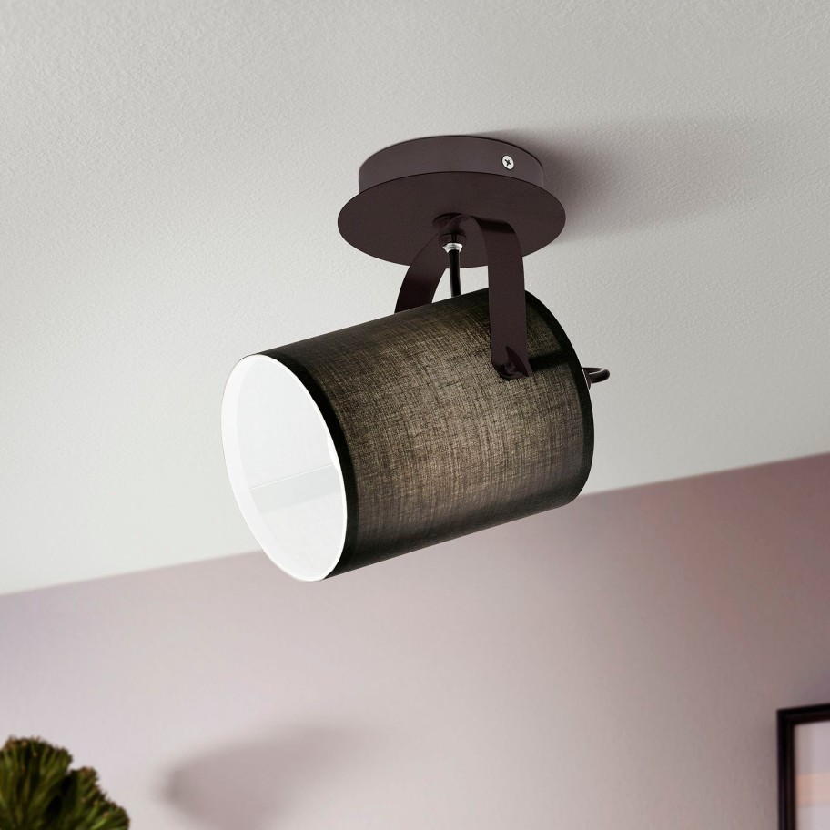 Foco Decorativo de Teto E27 Eglo Villabate WL/1