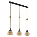 Candeeiro Suspenso de Teto 3xE27 28W Eglo Vintage Rampside