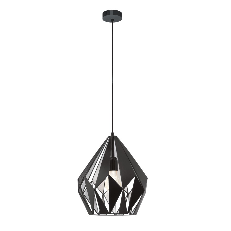 Candeeiro Suspenso de Teto E27 Eglo Vintage Carlton 1 HL/1