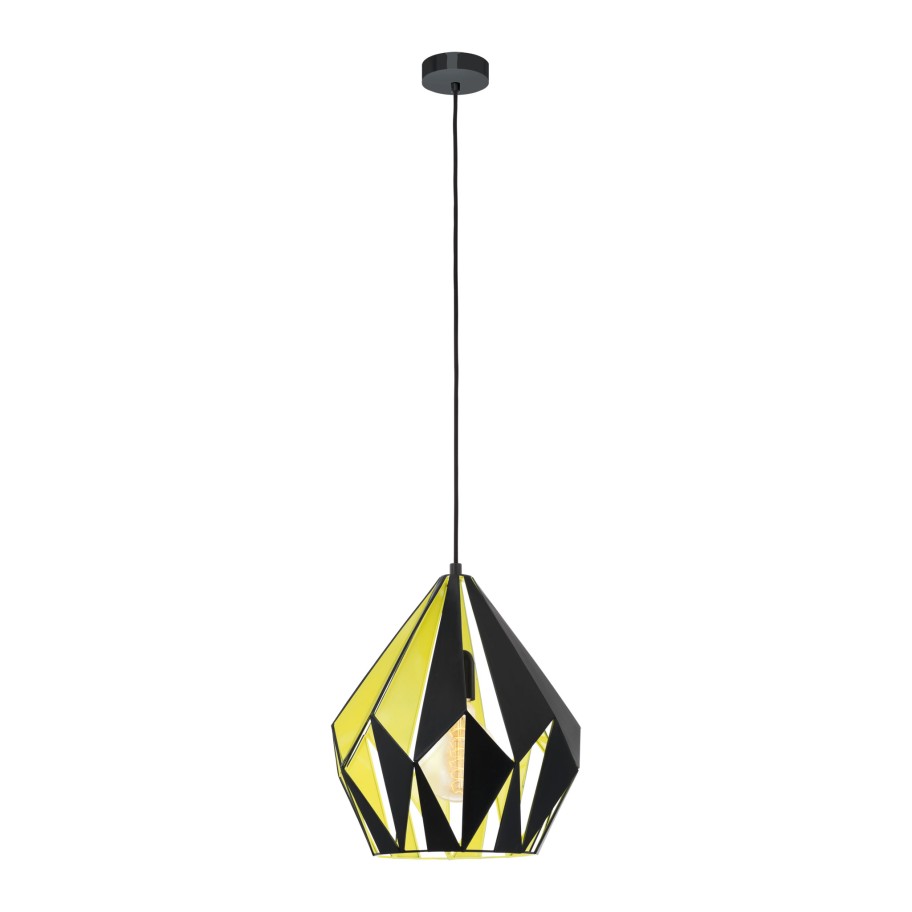Candeeiro Suspenso de Teto E27 Eglo Vintage Carlton 1 HL/1