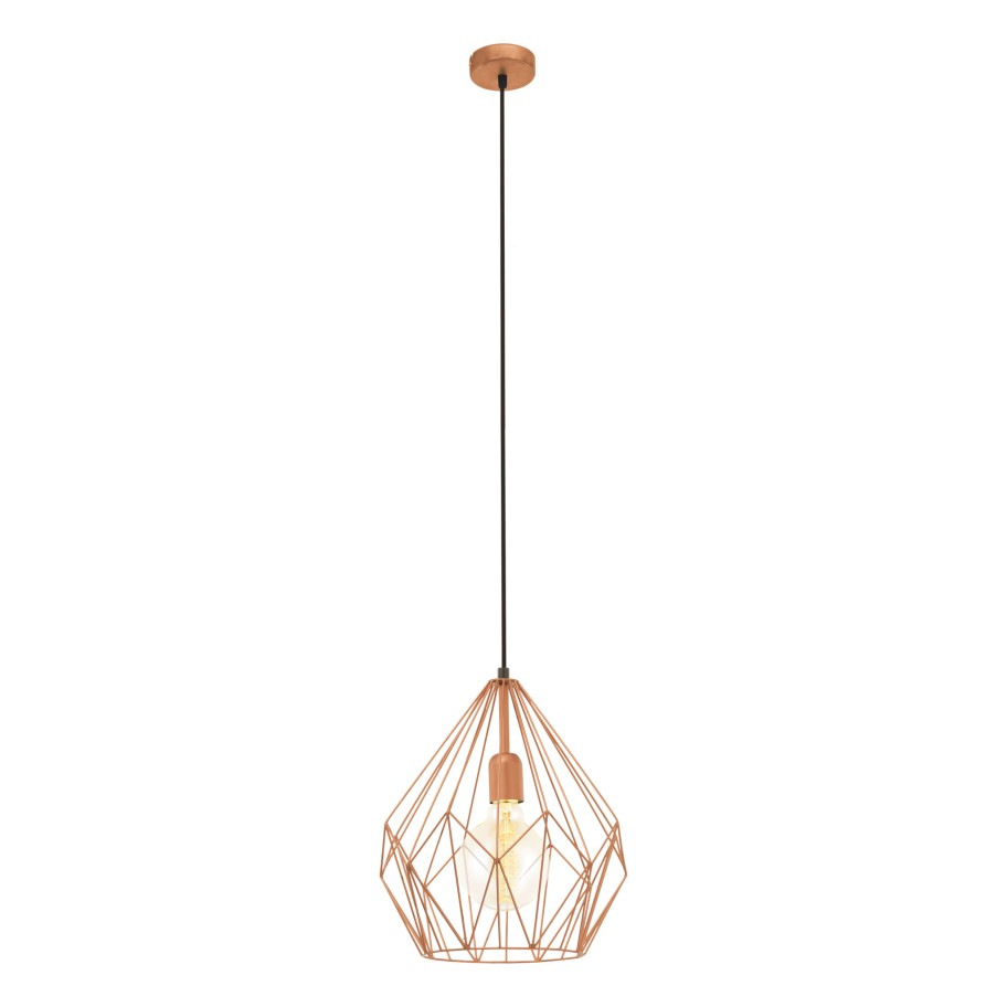 Candeeiro Suspenso de Teto E27 Eglo Vintage Carlton HL/1