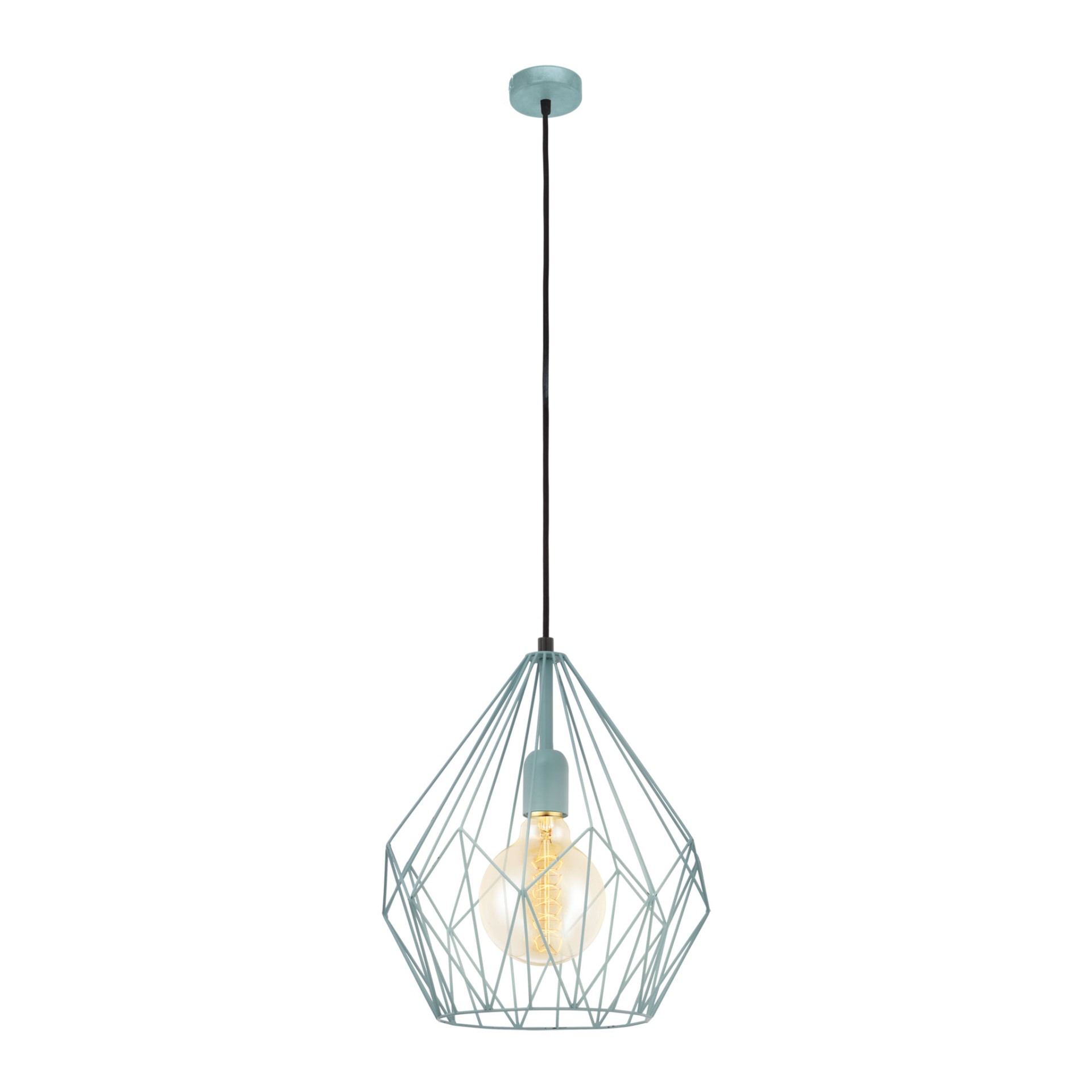 Candeeiro Suspenso de Teto E27 Eglo Vintage Carlton HL/1