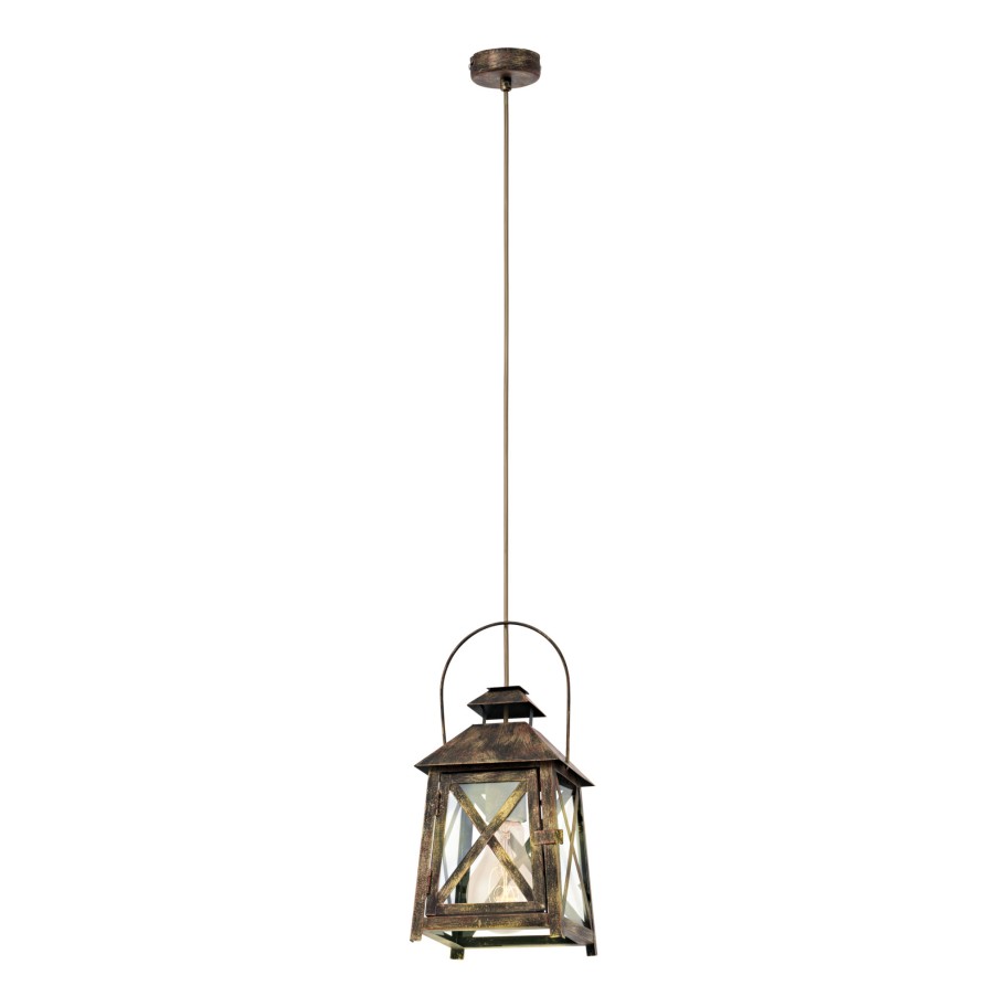 Candeeiro Suspenso de Teto E27 Eglo Vintage Redford HL/1