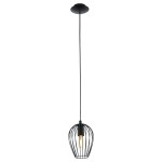 Candeeiro Suspenso de Teto E27 Eglo Vintage Newton 60W