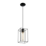 Candeeiro Suspenso de Teto E27 Eglo Loncino 60W