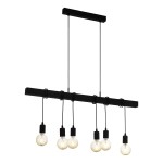 Candeeiro Suspenso de Teto 6xE27 60W Eglo Townshend