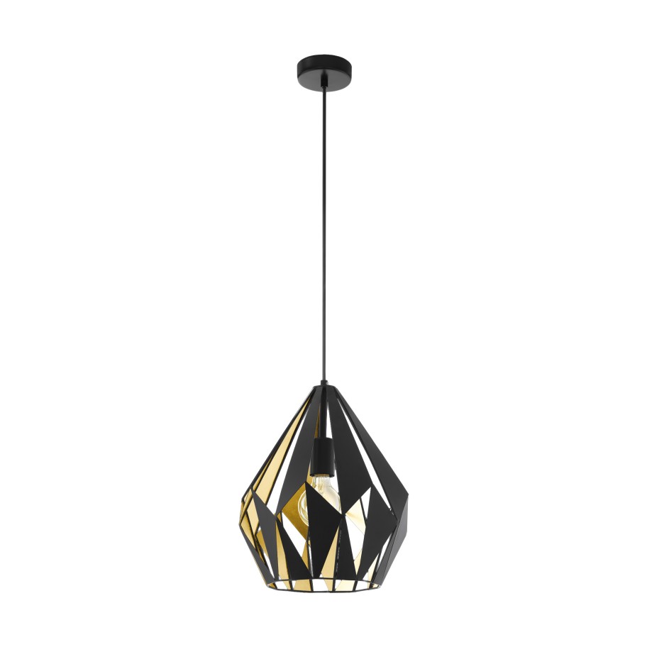 Candeeiro Suspenso de Teto E27 Eglo Carlton 1 HL/1 385mm