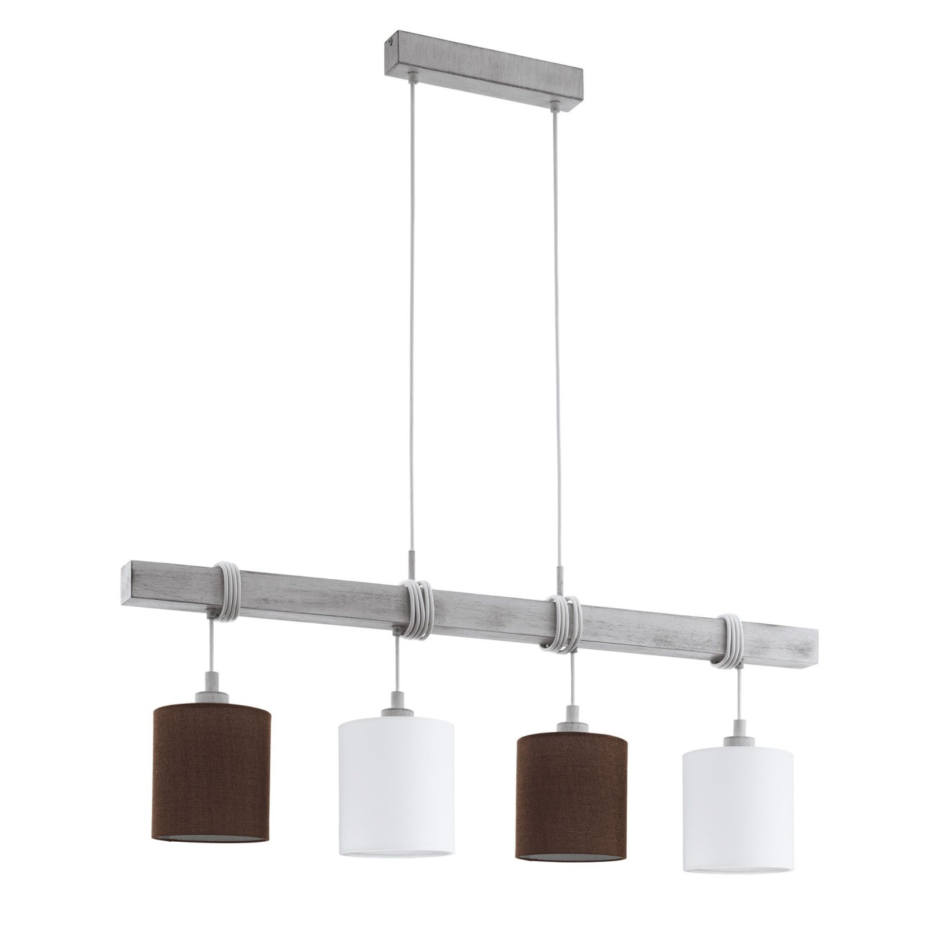 Candeeiro Suspenso de Teto 4xE27 60W Eglo Townshend 2