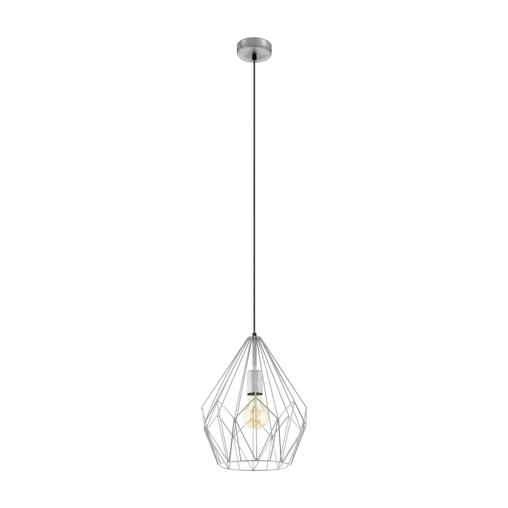 Candeeiro Suspenso de Teto E27 Eglo Carlton HL/1