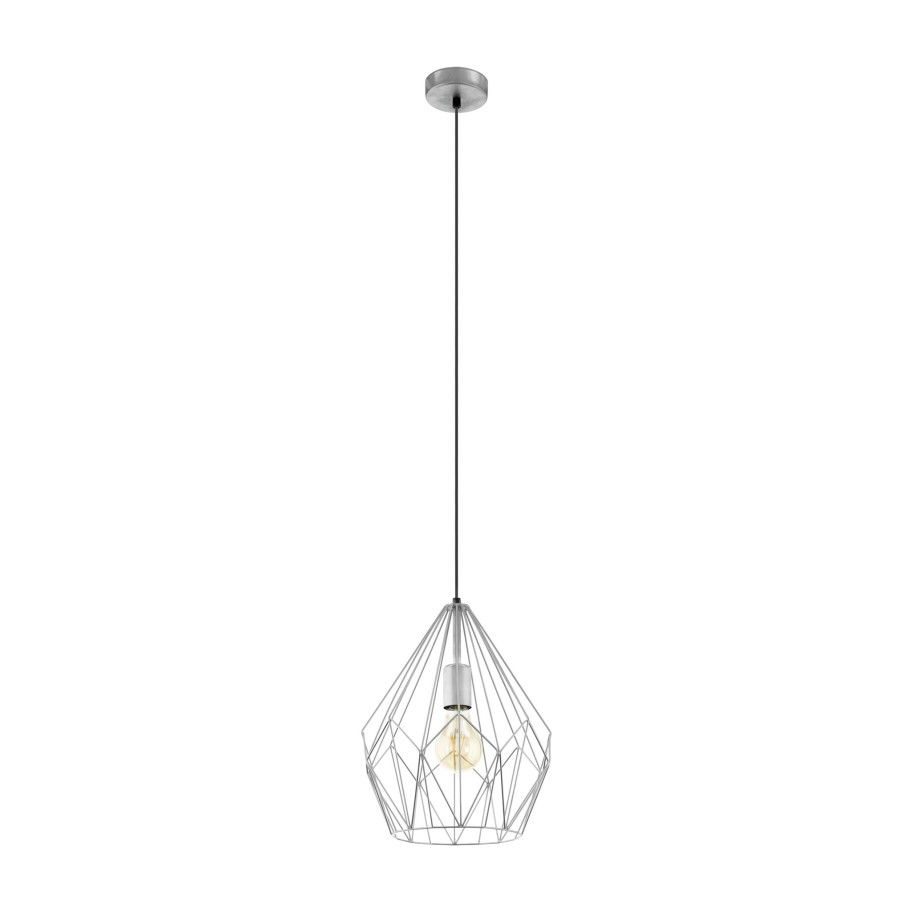 Candeeiro Suspenso de Teto E27 Eglo Carlton HL/1