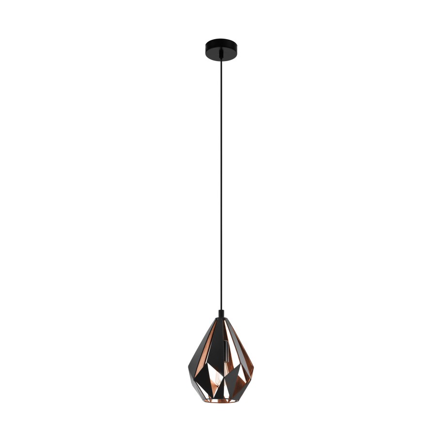 Candeeiro Suspenso de Teto E27 Eglo Carlton 1 HL/1 205mm