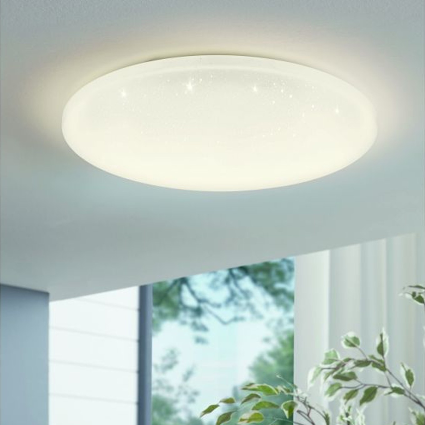 Plafon de Teto LED Redondo Eglo Pogliola-S