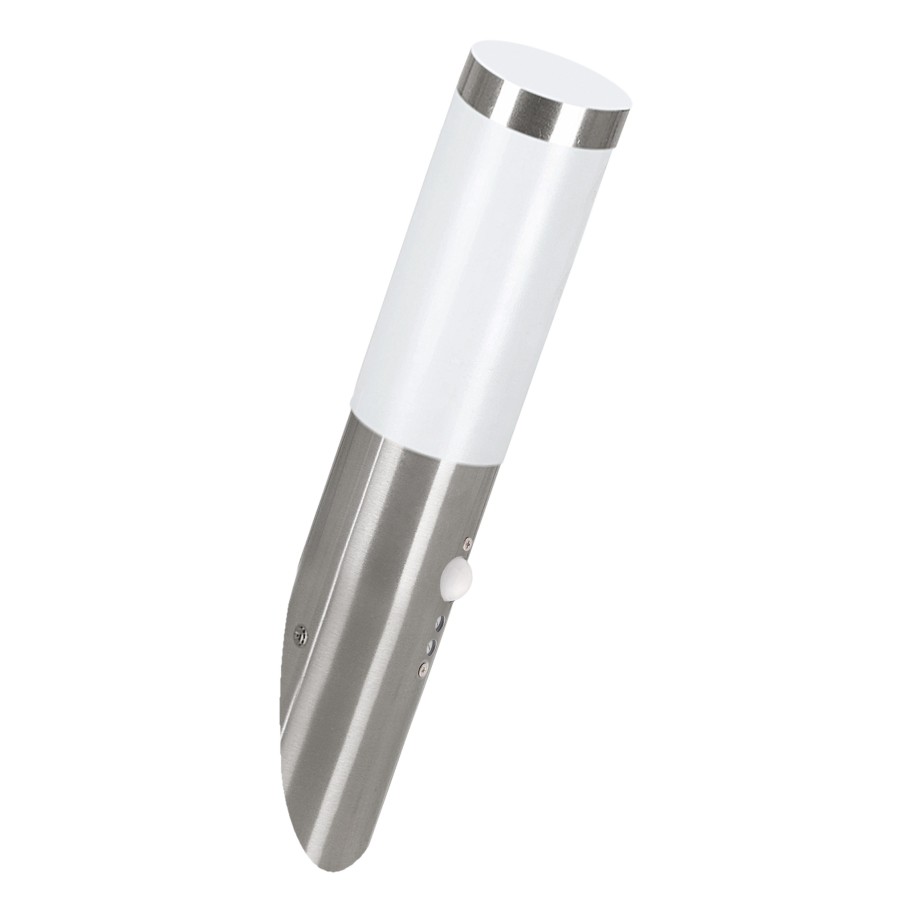 Aplique de Parede Exterior com Sensor Alumínio E27 Eglo Helsinki 12W