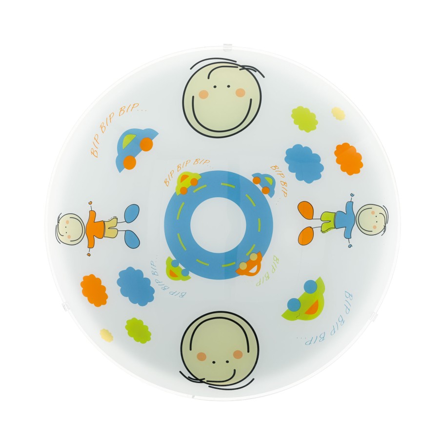 Plafon de Teto Infantil Rapaz Eglo Junior