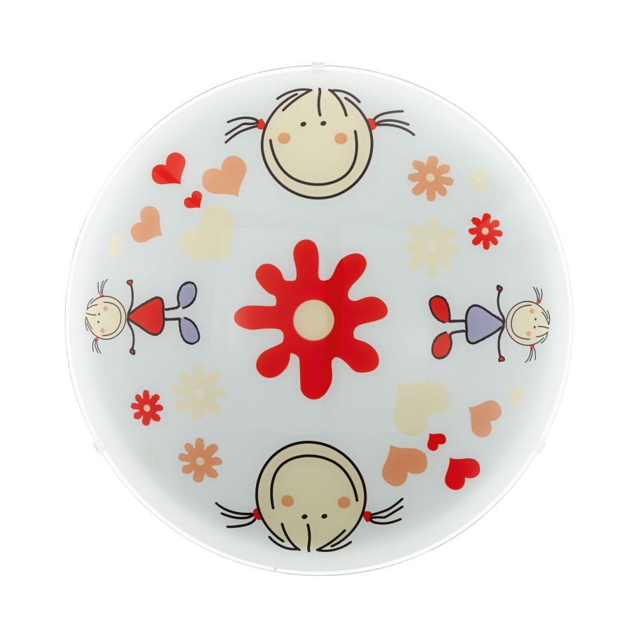 Plafon de Teto Infantil Rapariga Eglo Junior
