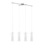 Candeeiro Suspenso de Teto 4xE27 60W Eglo Pinto