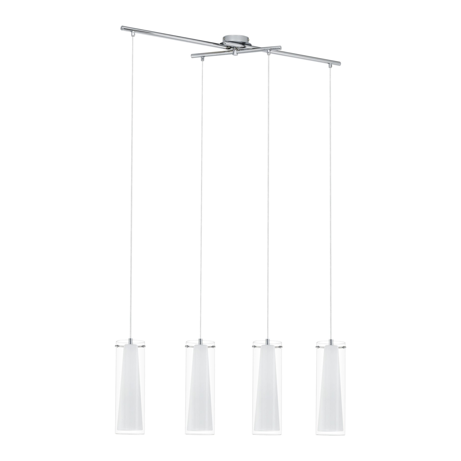 Candeeiro Suspenso de Teto 4xE27 60W Eglo Pinto